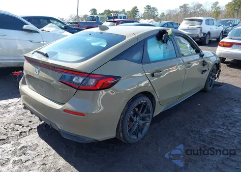 2025 Honda Civic Sedan Sport из США, поврежденный, VIN 19XFL2H80SE020105